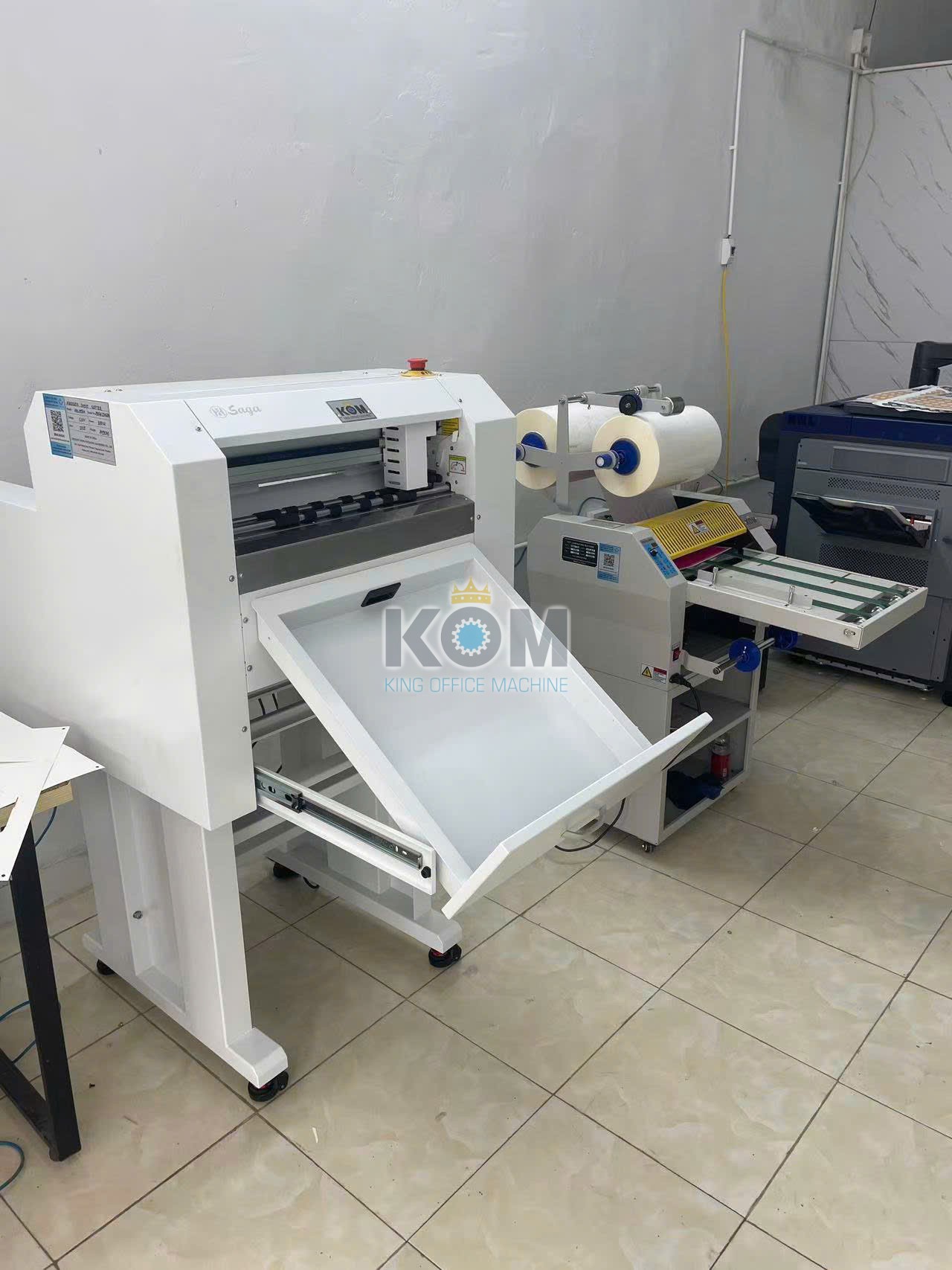 Bộ máy gia công sau in nhanh