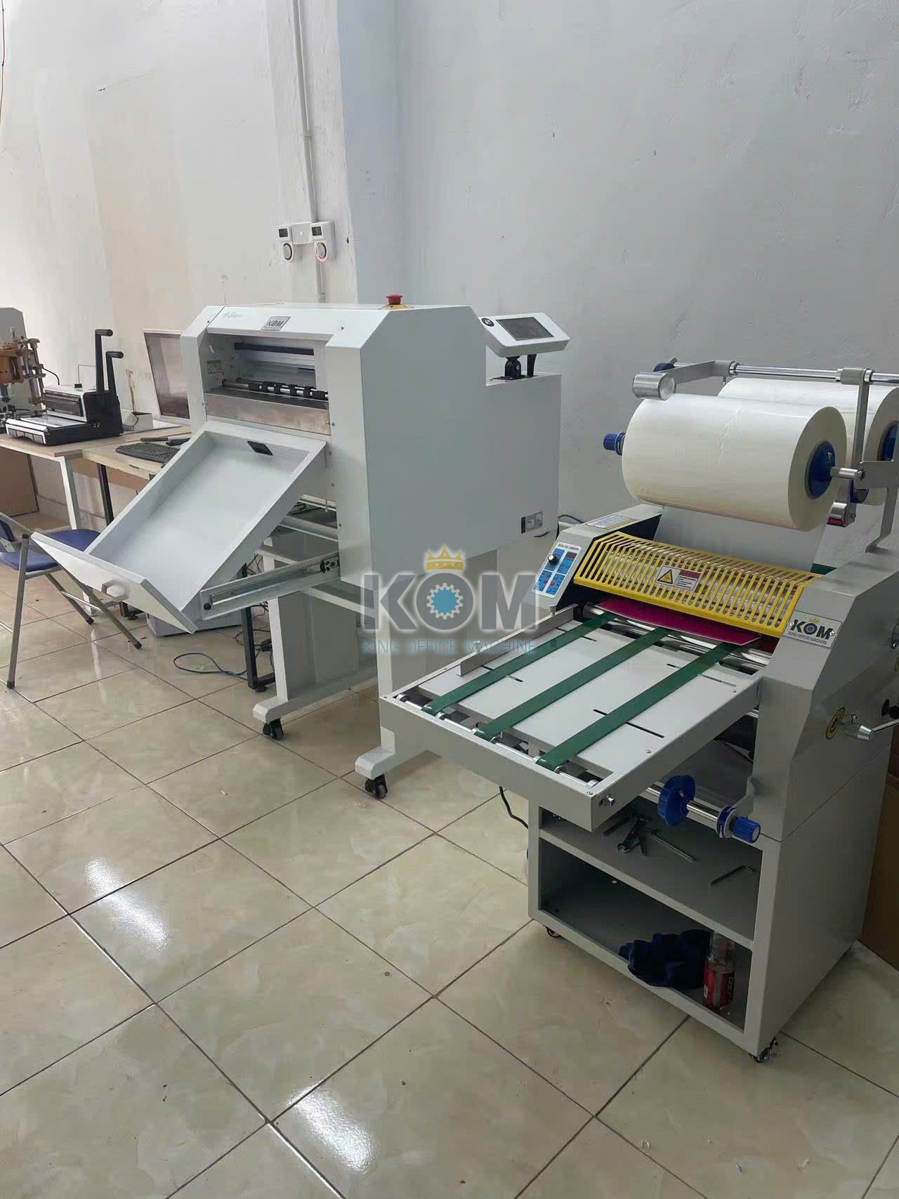 Bộ máy gia công sau in nhanh