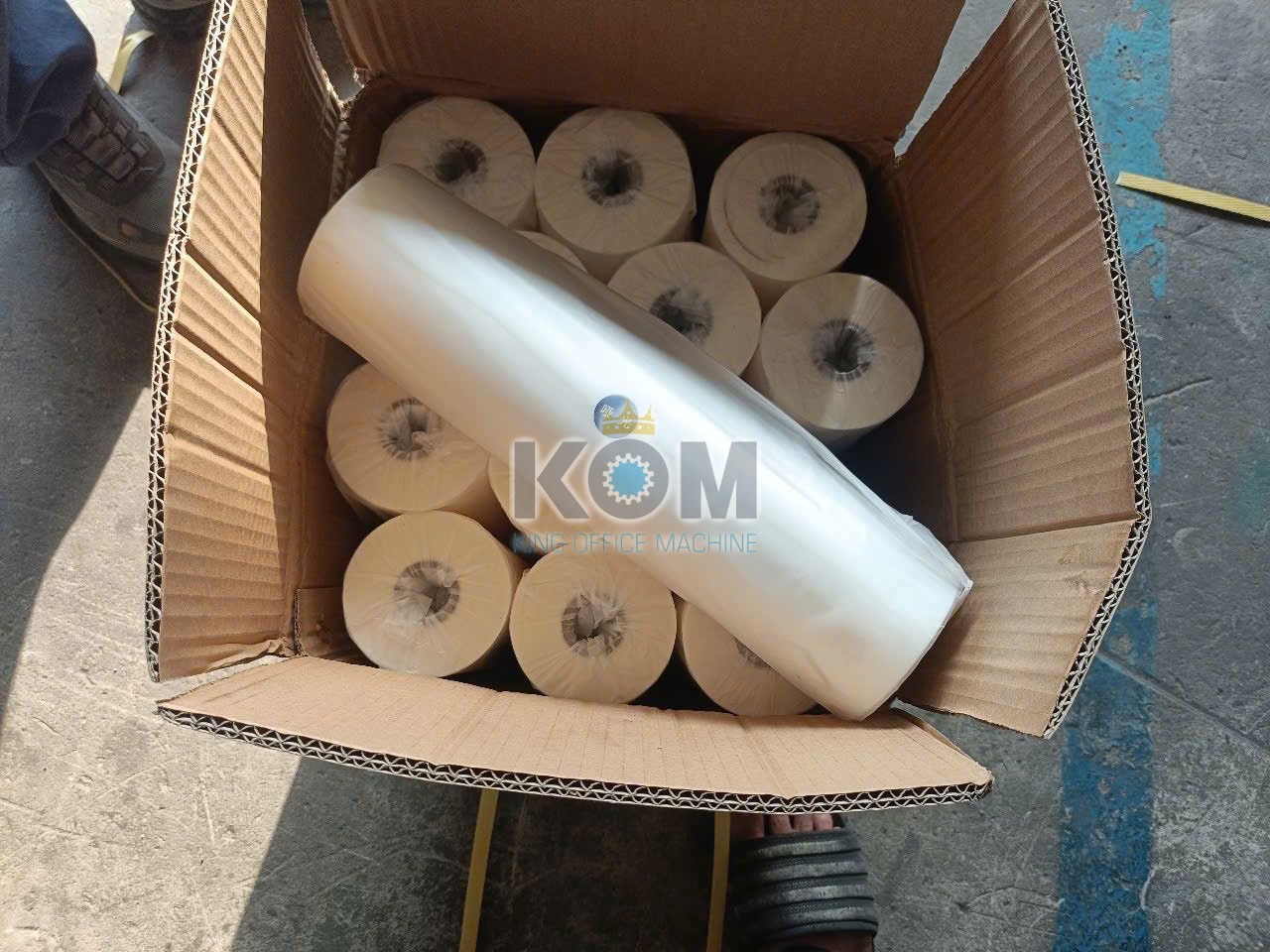 màng nhiệt mờ nhỏ khổ 33cm
