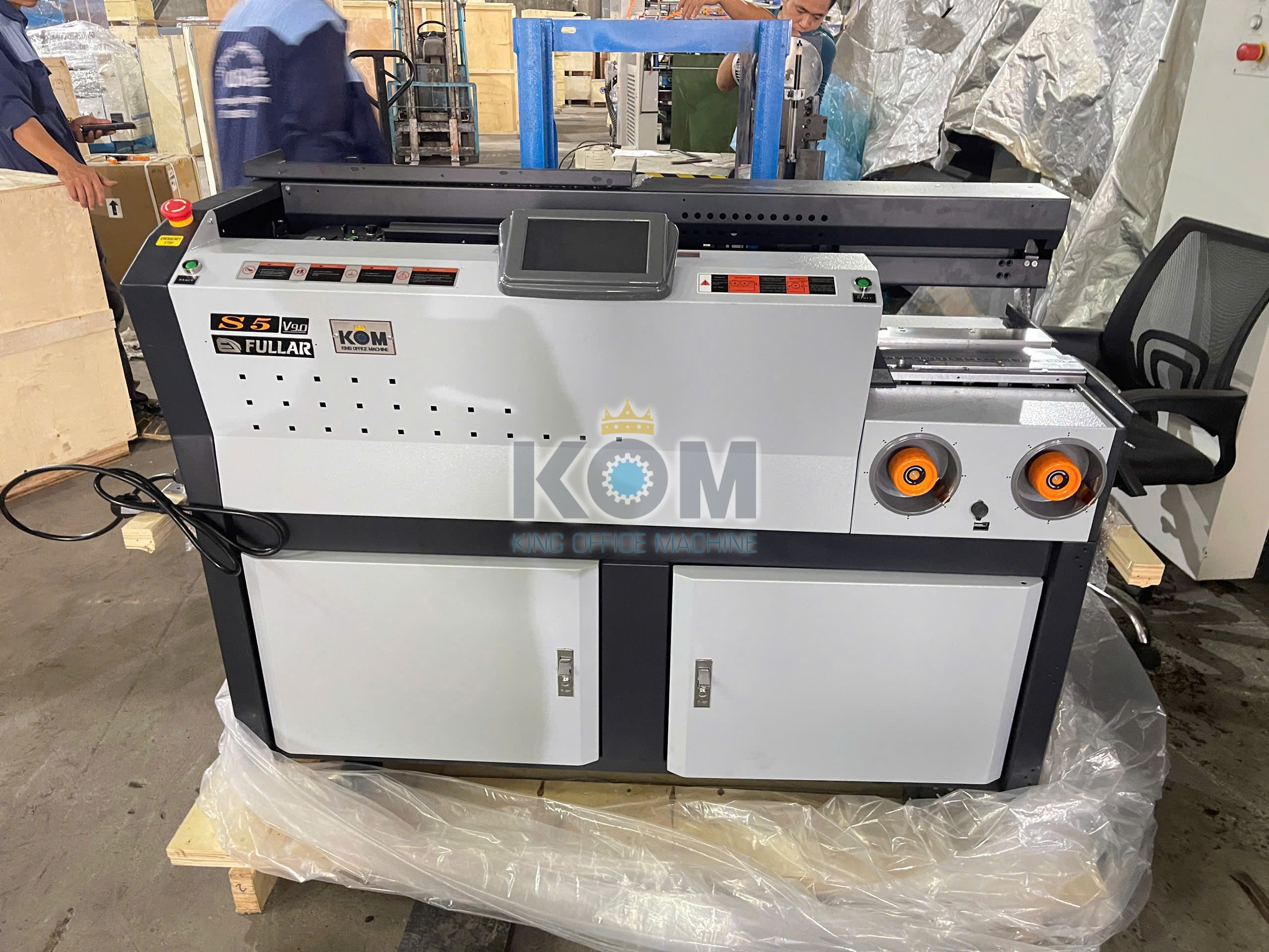 Máy đóng sách keo nhiệt S5 (hoa hậu)