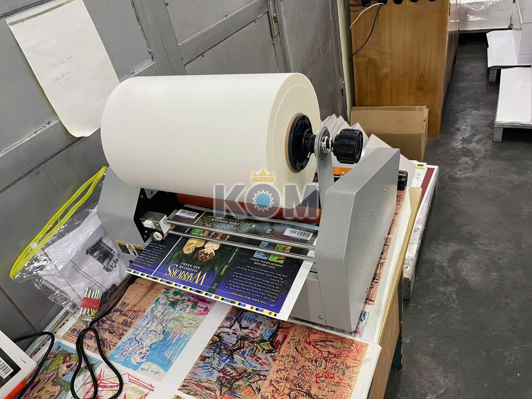 Máy cán màng mini FM-380 4 máy cán màng mini khổ a3 FM-380