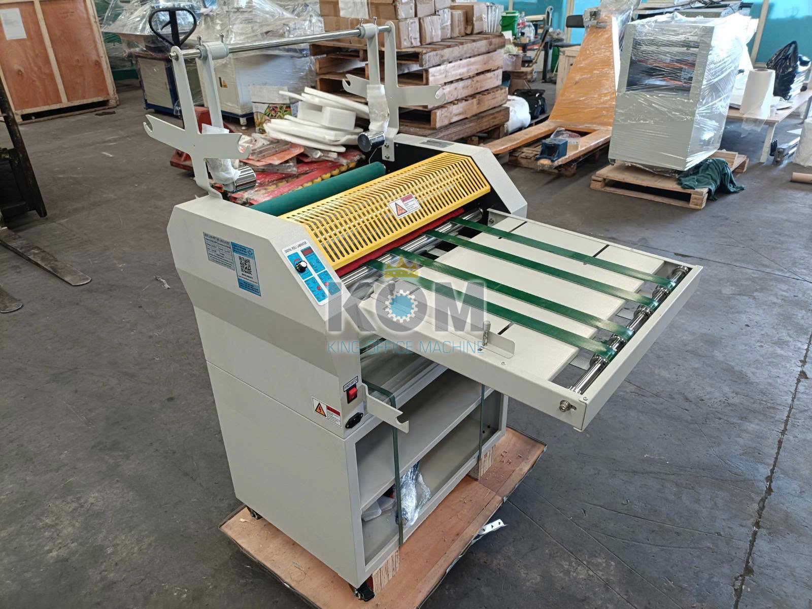 Máy cán màng tay khổ 490mm 4 may can mang thu cong HUPU 520 0