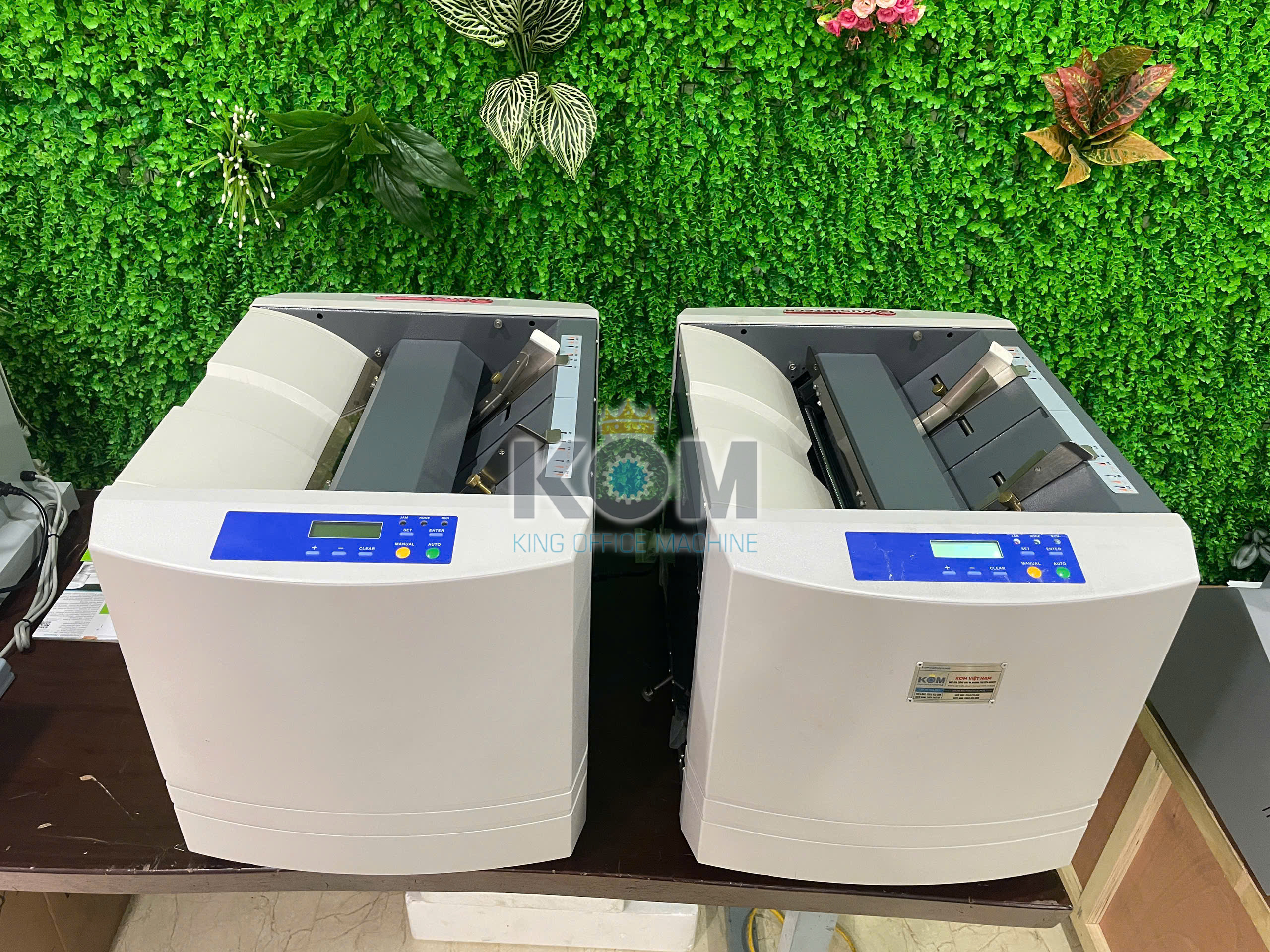 Máy gấp và đóng ghim sách, ép vuông gáy