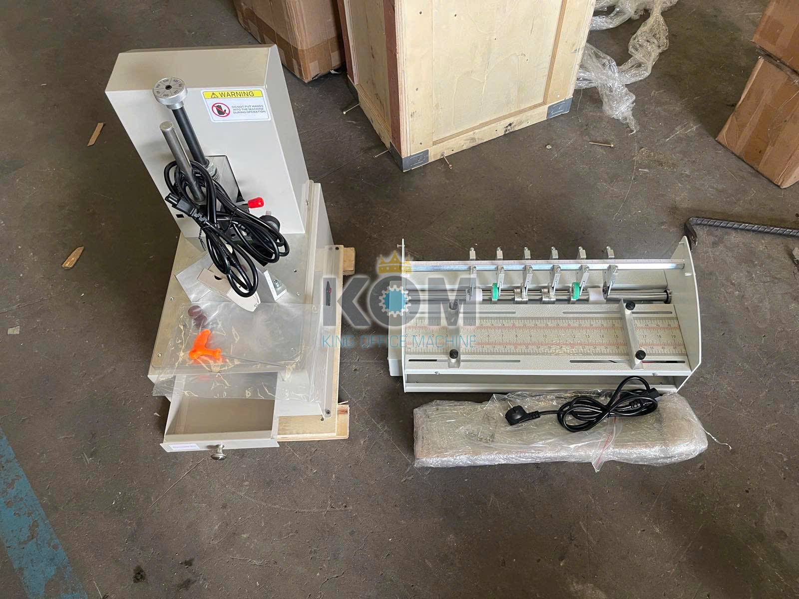 Máy cấn gân điện a3 1 may cat goc va can gan dien a3