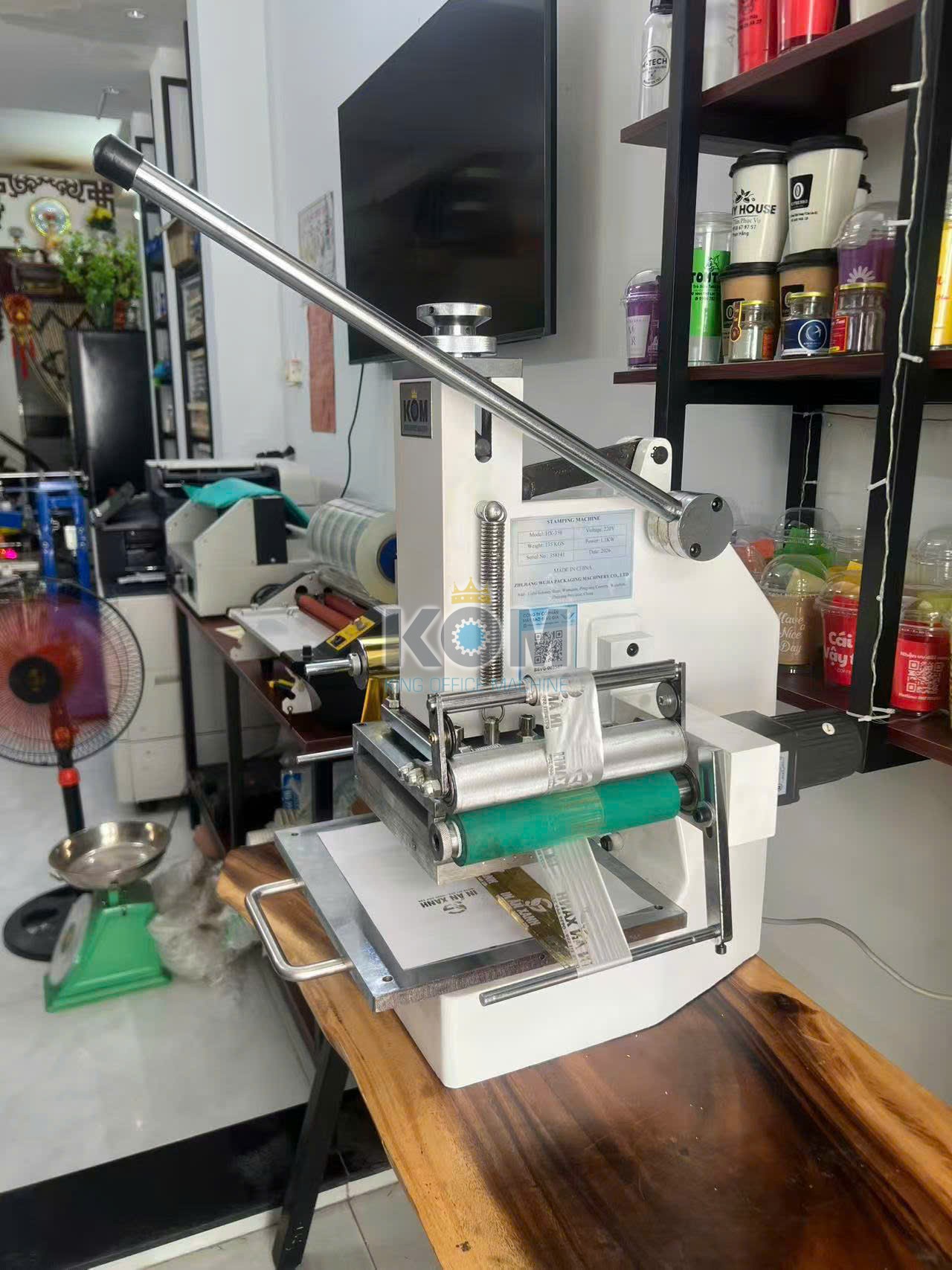 may ep nhu kim mini HX 358