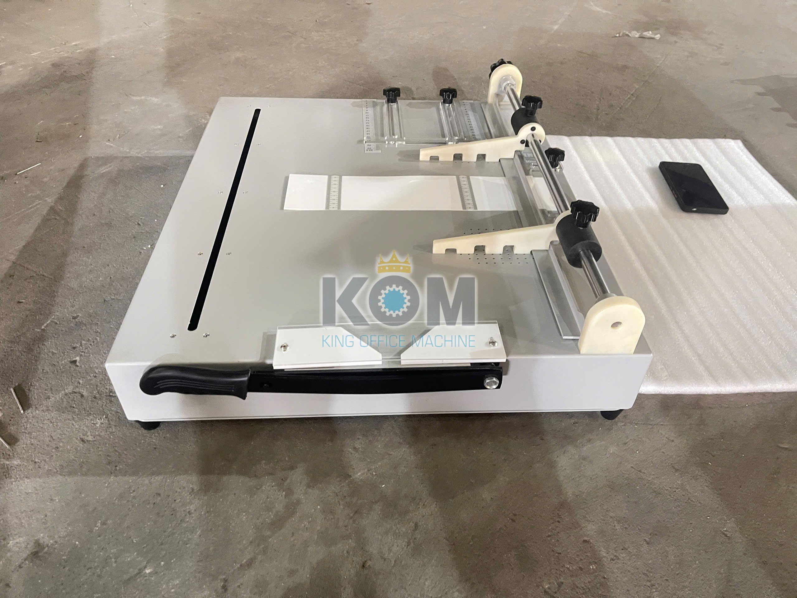 Máy làm bìa cứng sách khổ a4 5 Máy vén cạnh bìa cứng khổ A4