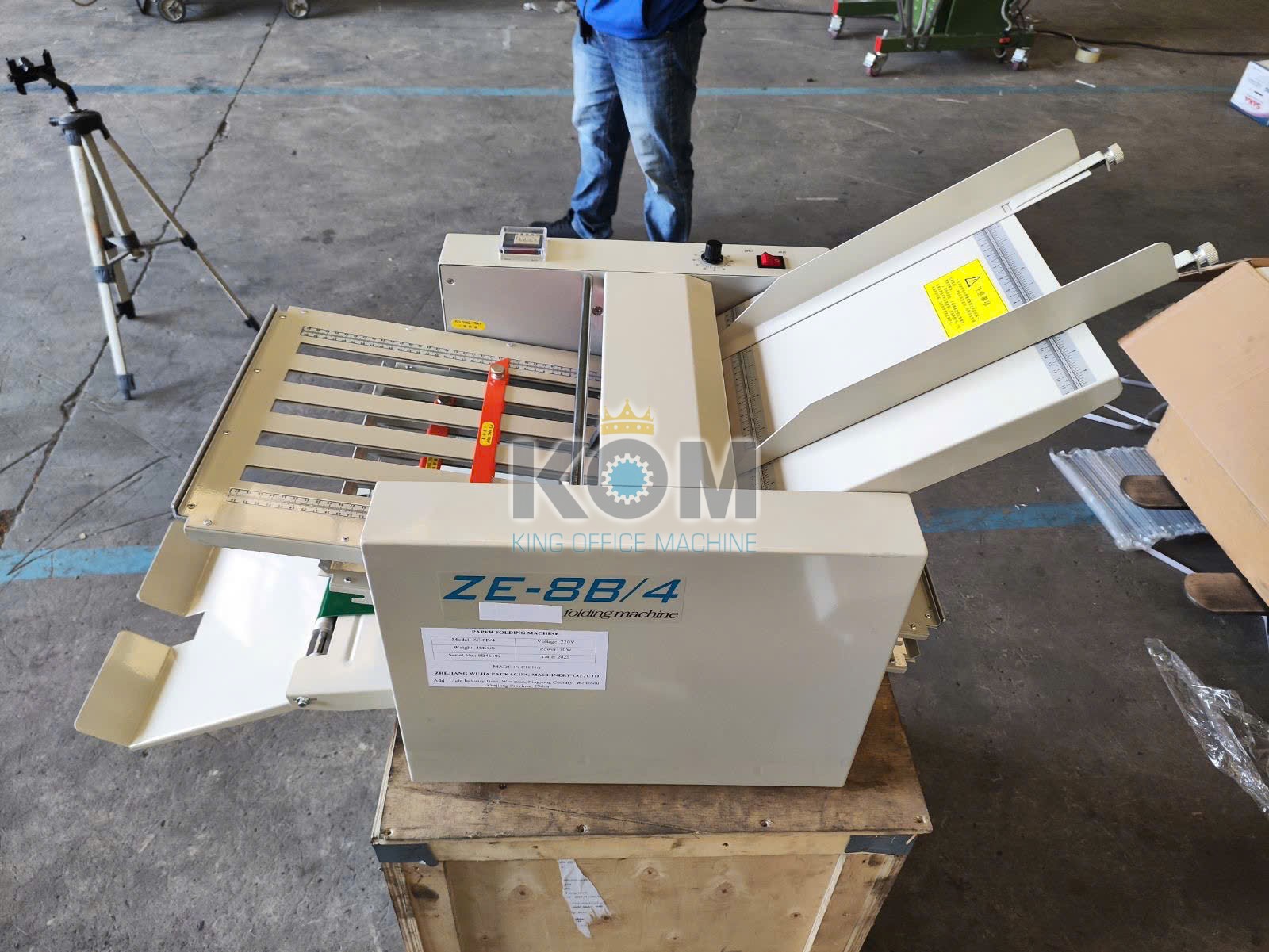 Máy gấp giấy mini 22 mua may gap to hdsd tai kom