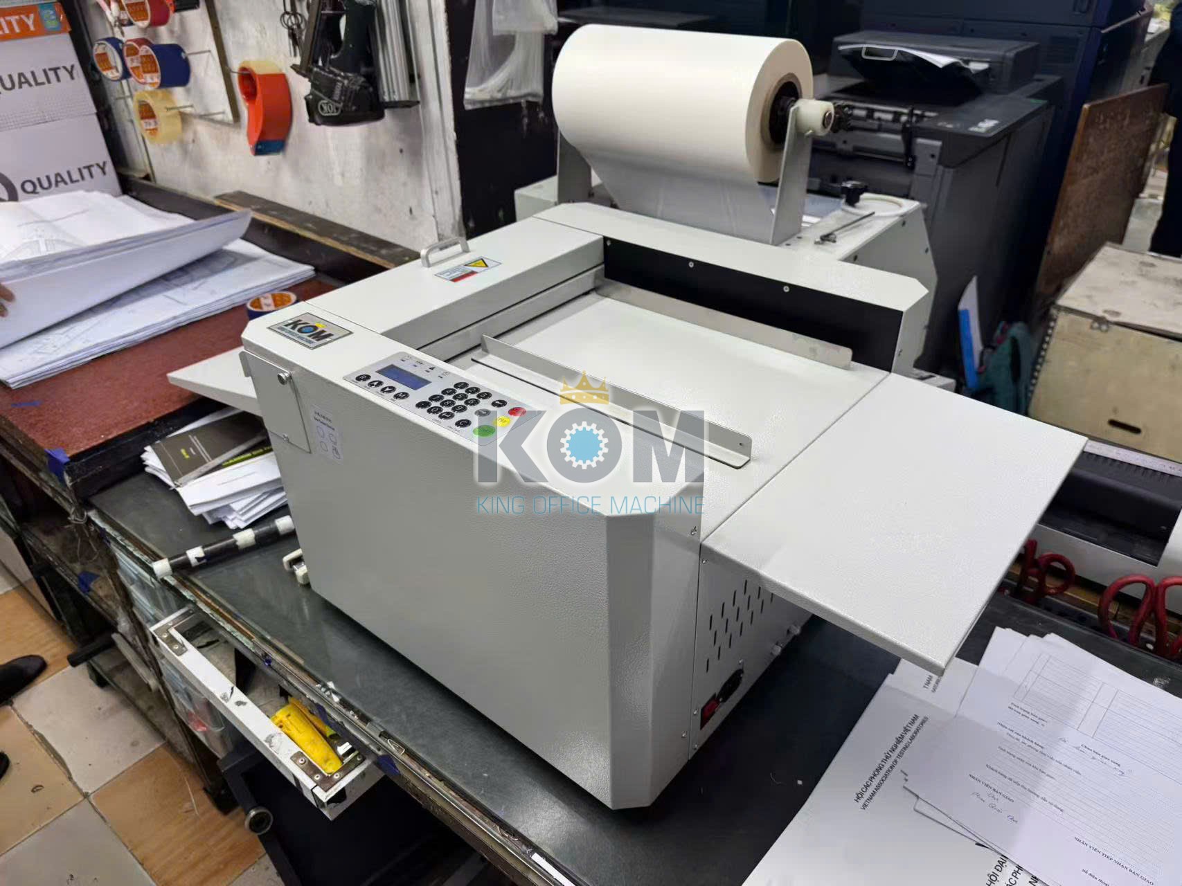 Máy cấn gân bìa sách giá rẻ