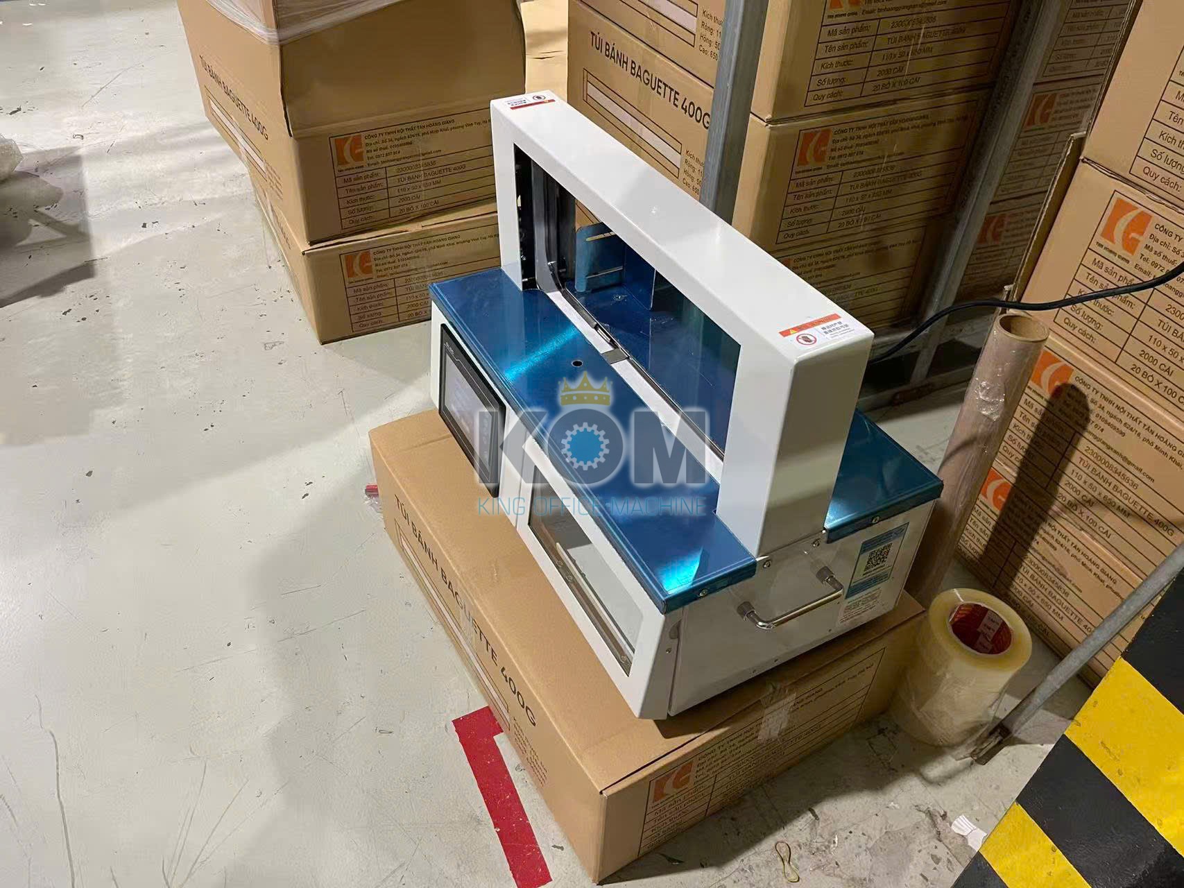 may bo tem nhan san pham