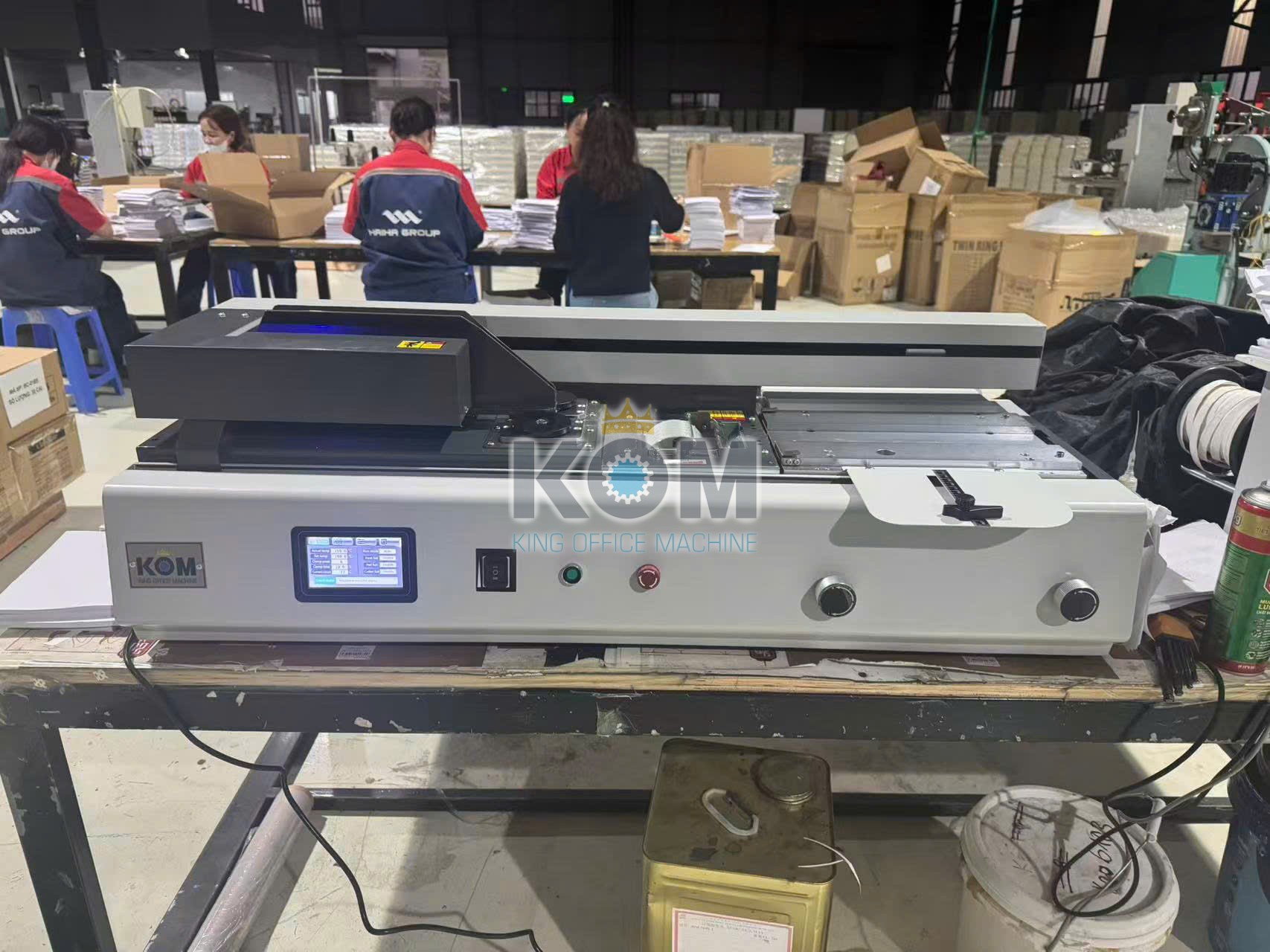 Máy đóng gáy sách keo nhiệt mini B40F