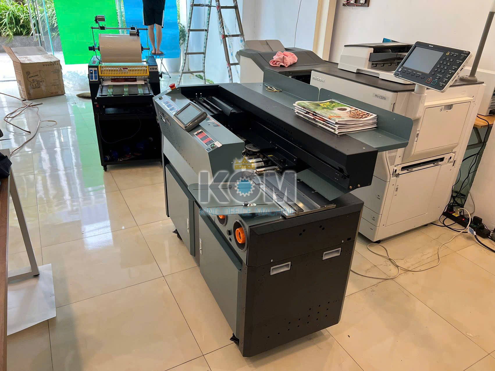 KOM bán máy đóng sách keo nhiệt S5 cao cấp! 20 Máy đóng sách cao cấp S5 - KOM Việt Nam