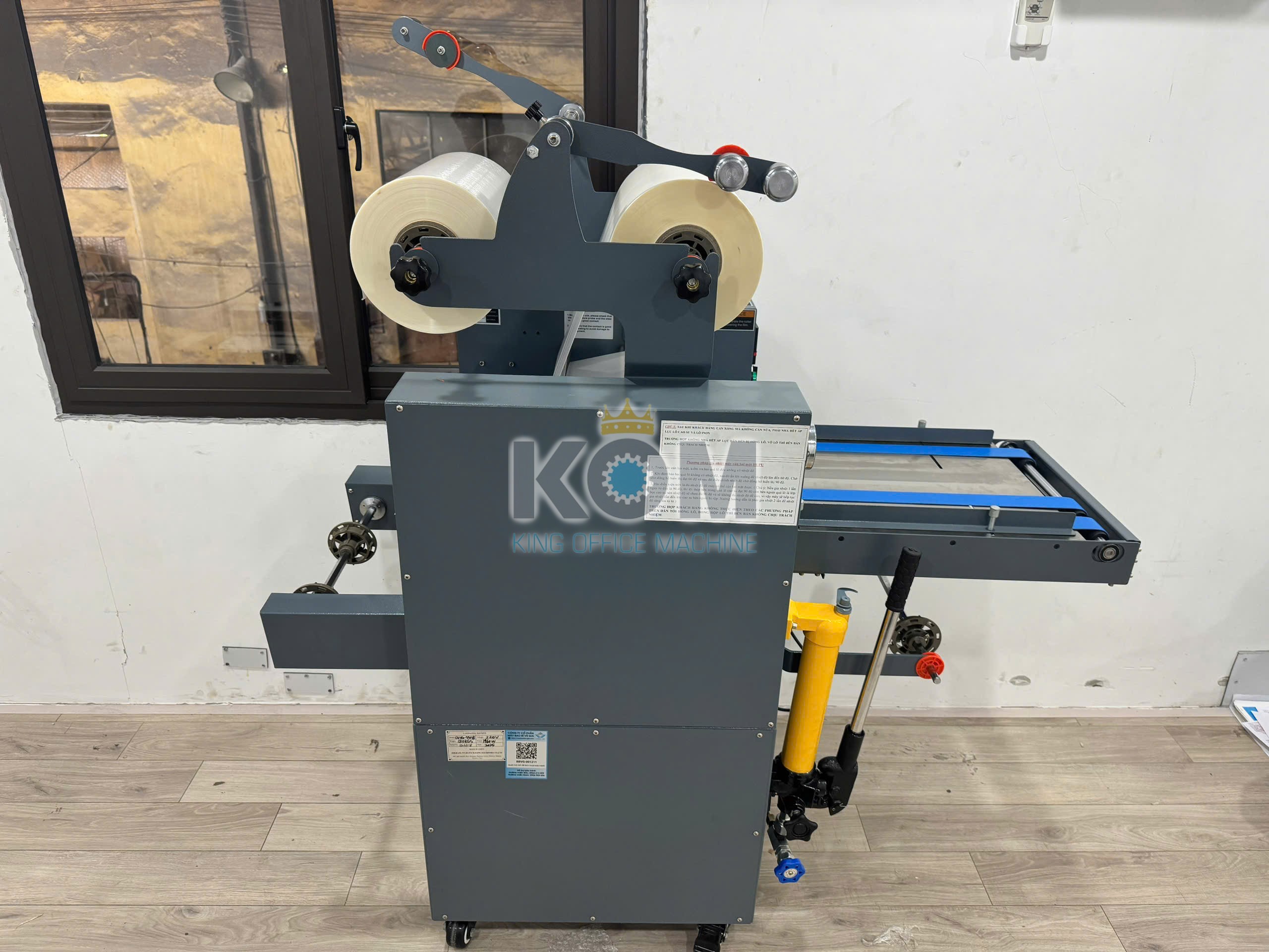 Máy cán màng tay bơm thủy lực 15 bán máy cán thủy lực 390C