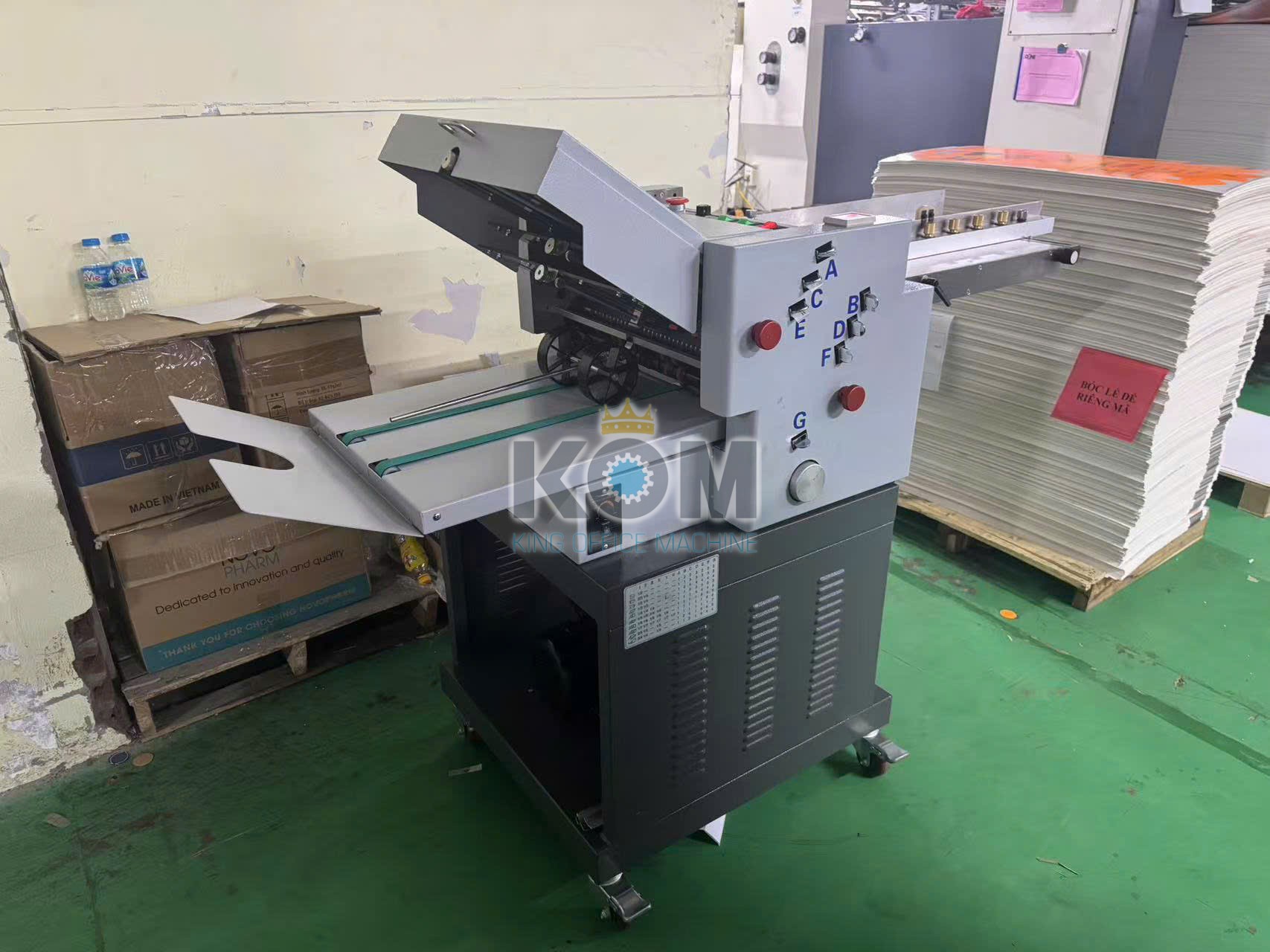 Máy gấp tờ hướng dẫn sử dụng