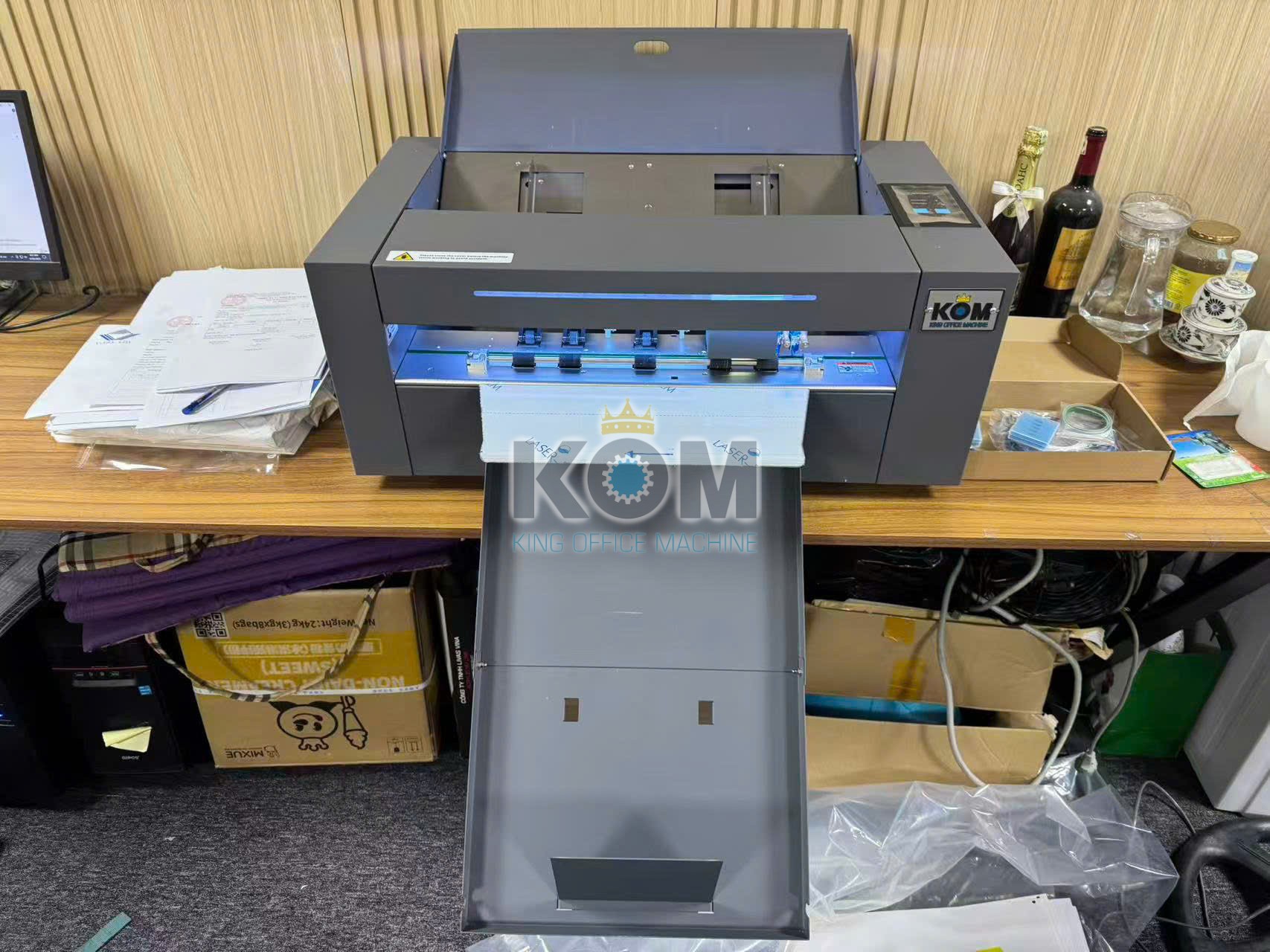Bán máy cắt bế 2 đầu dao