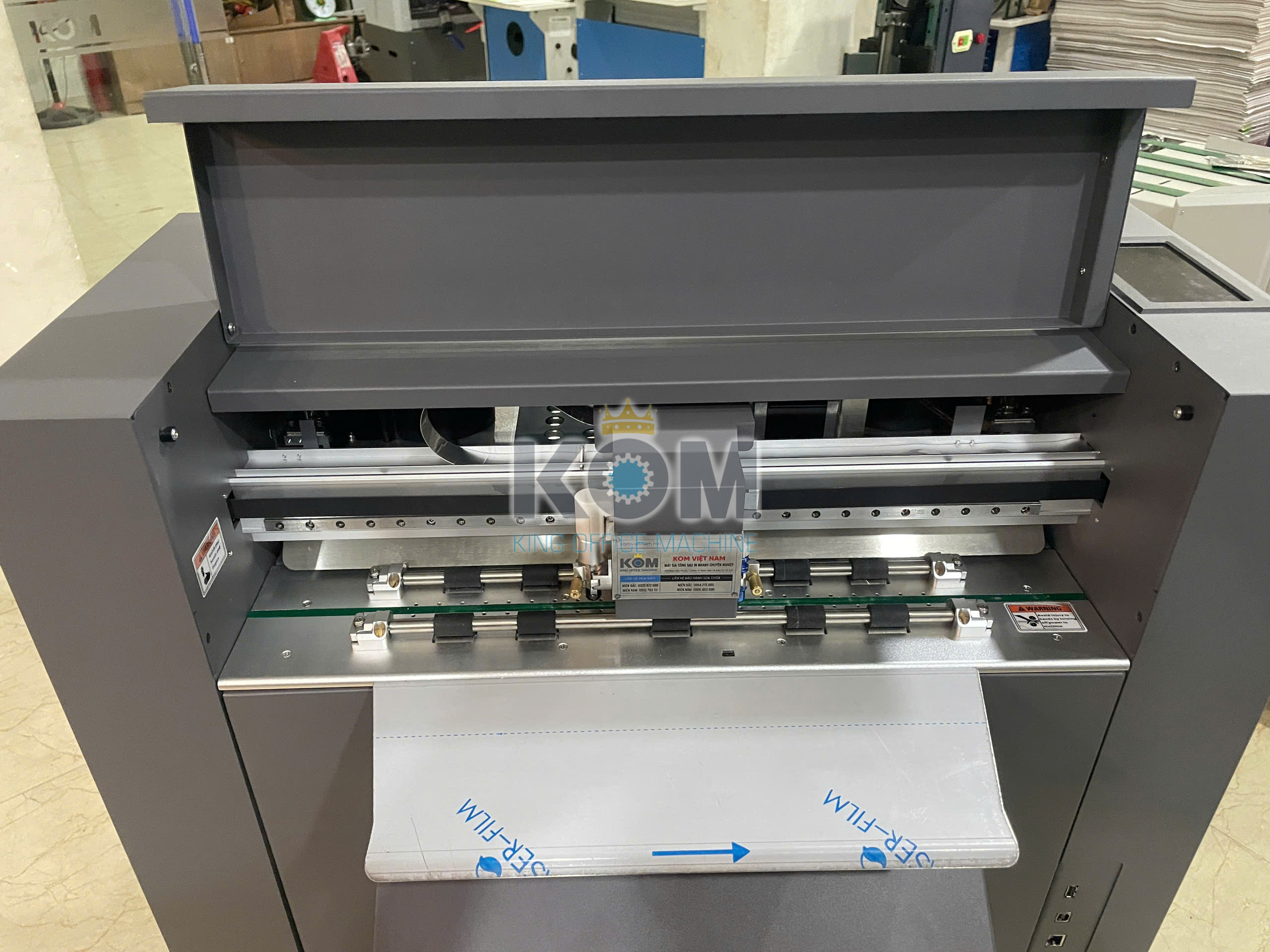Máy cắt cấn bế kỹ thuật số 2 đầu 9 May be ky thuat so 2 dau SF 350MAX