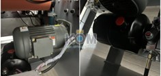 đầu thu giấy máy cán màng 2