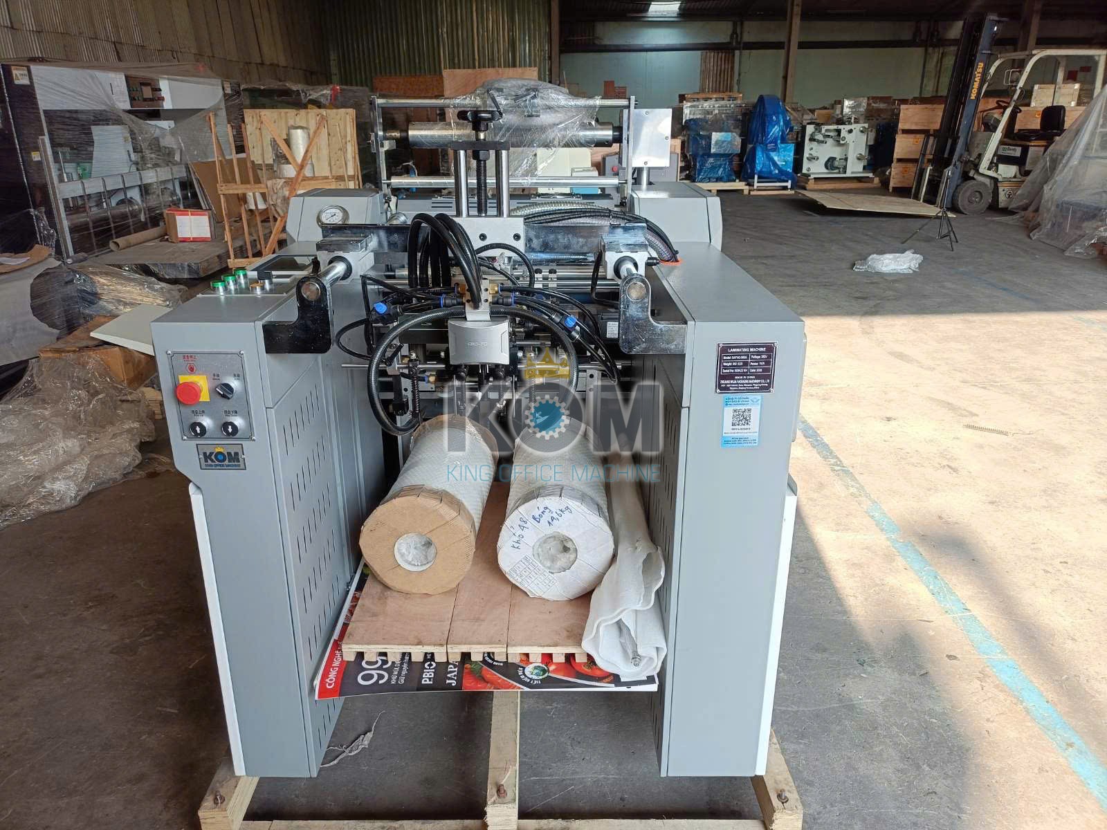 máy cán màng tự động dành cho in nhanh