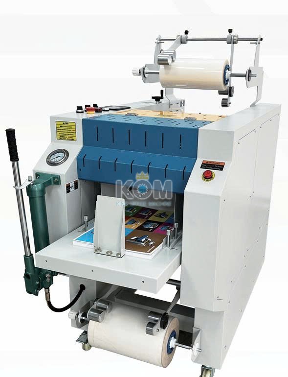 Máy cán màng thủy lực tự động 390MAX