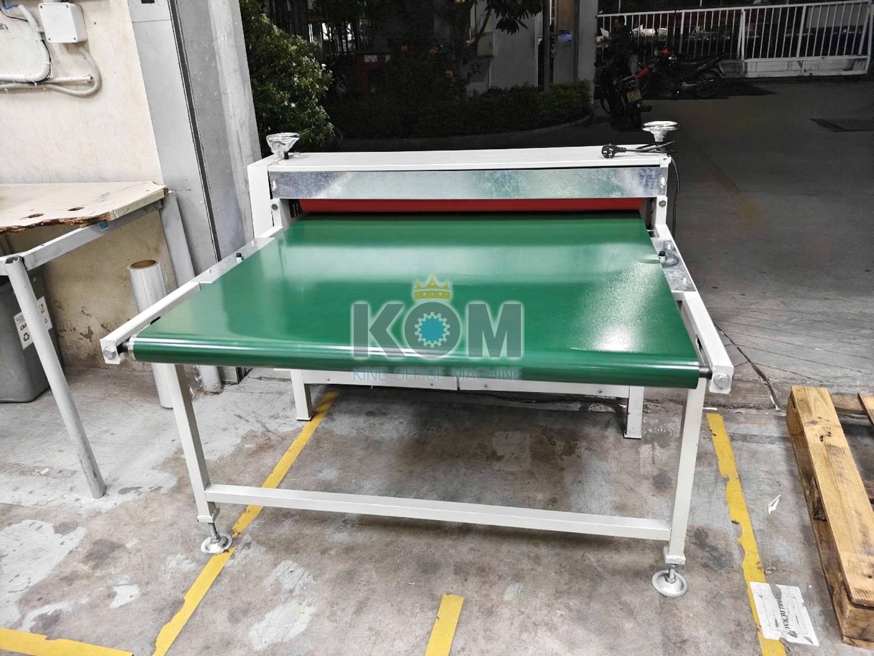Vũ Gia bán máy ép bồi băng tải khổ 1m