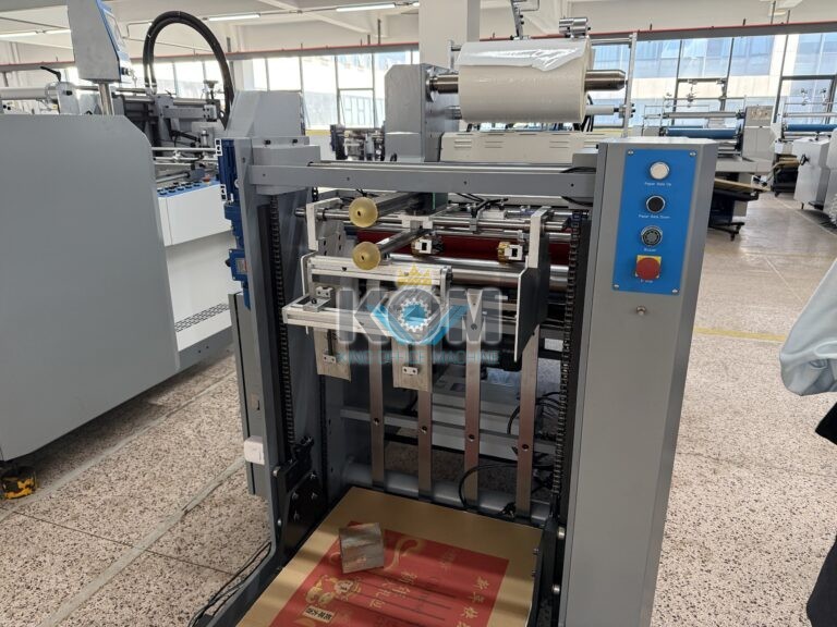 Máy cán màng in nhanh tự động khổ 54x78 (cán offset) 1 Máy cán màng in nhanh tự động