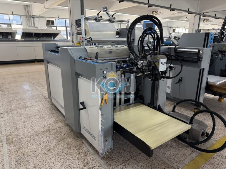 Máy cán màng in nhanh tự động khổ 54x78 (cán offset) 2 máy cán màng offset khổ nhỏ