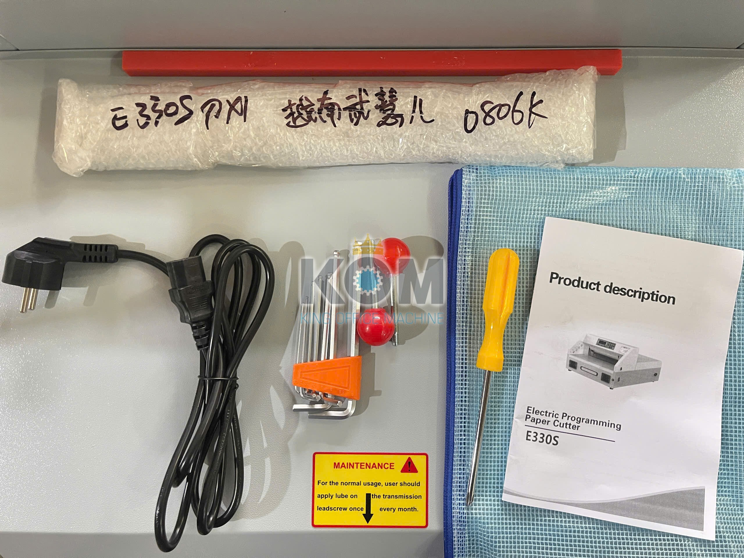 Phụ kiện máy xén giấy mini E330S