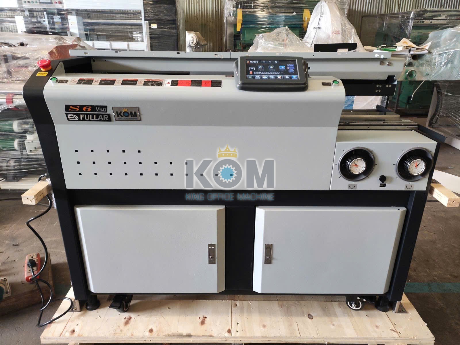 máy đóng sách keo nhiệt S6 Boway