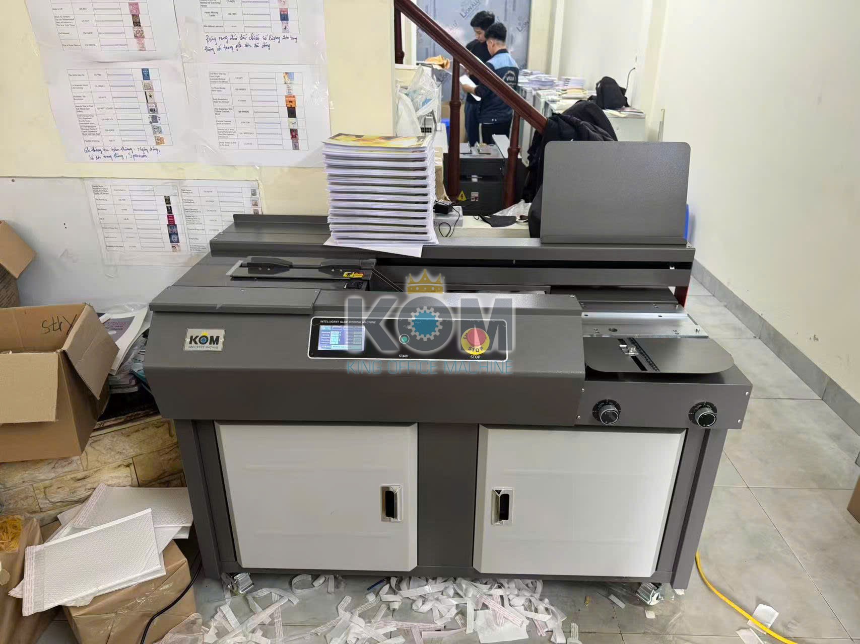 Máy đóng sách keo nhiệt C20