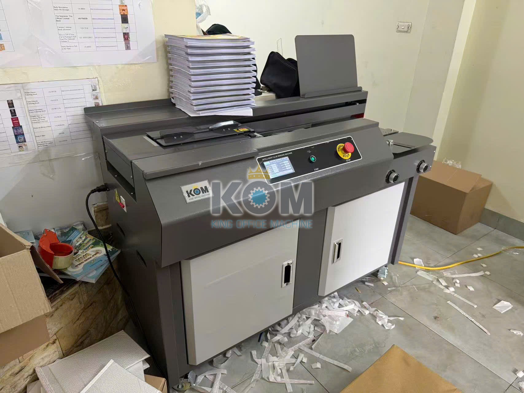 Máy đóng sách keo nhiệt C20