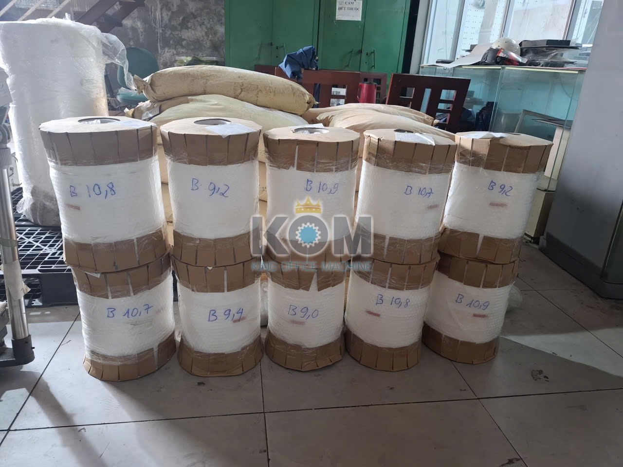 Màng nhiệt bopp bóng mờ cho in nhanh