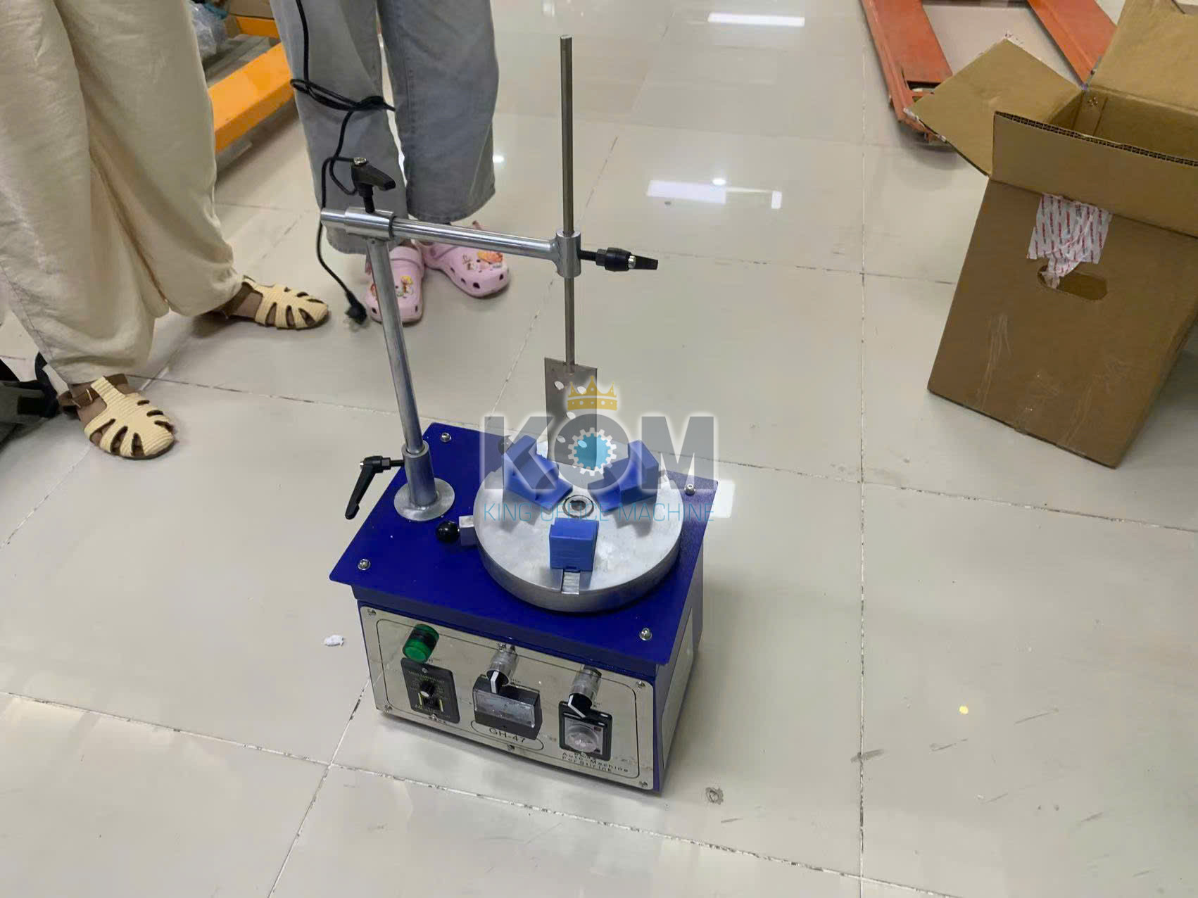 Máy trộn mực mini M4 (5kg) 1 kom ban may tron muc mini M4