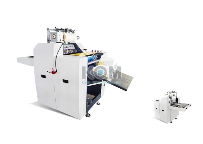 Máy cán màng bán tự động khổ 560mm