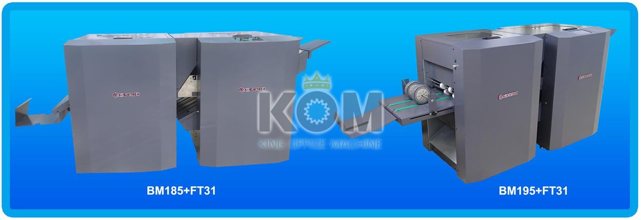 Máy đóng ghim và gấp catalogue