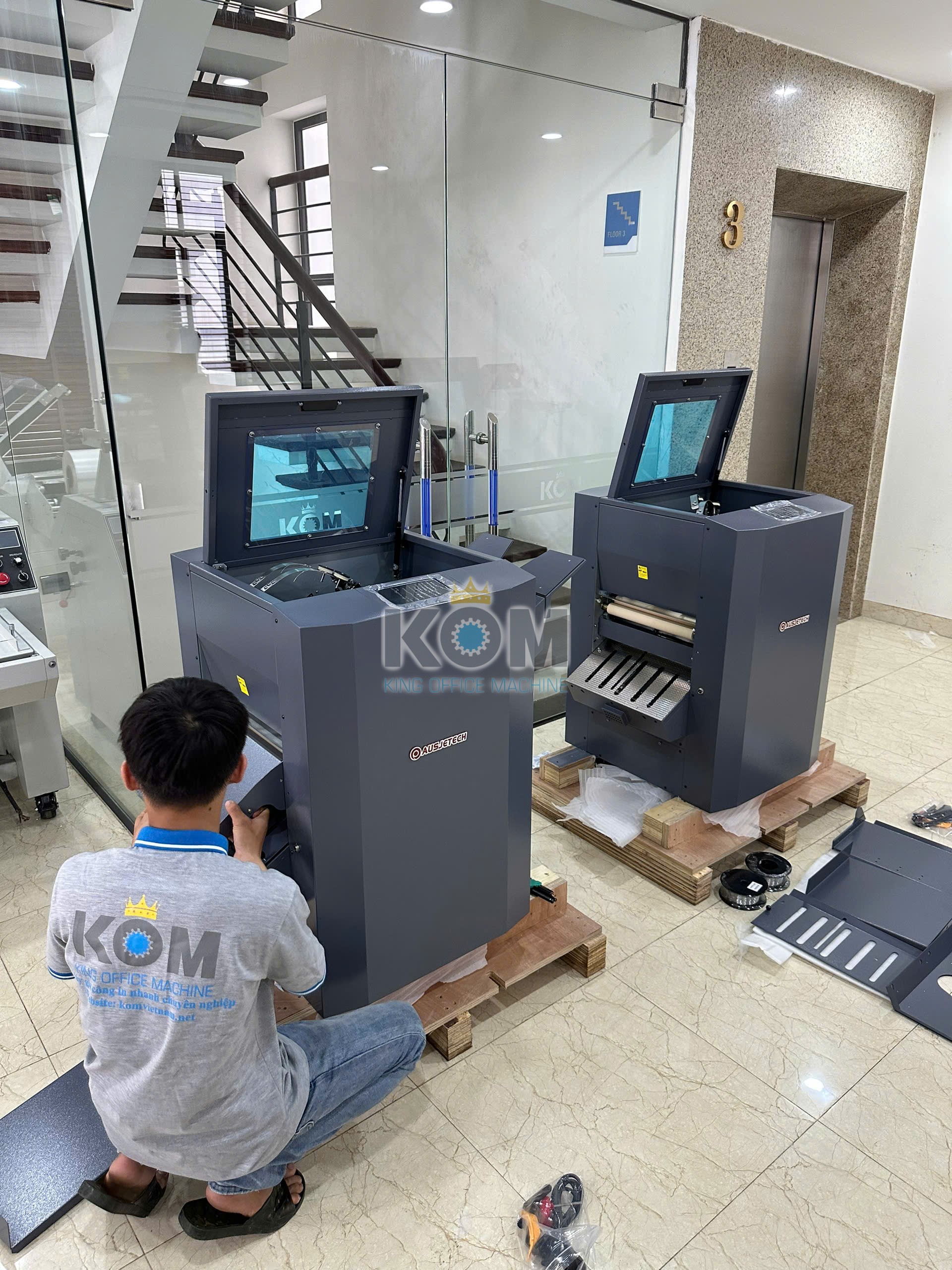 may gap va dong ghim BM185