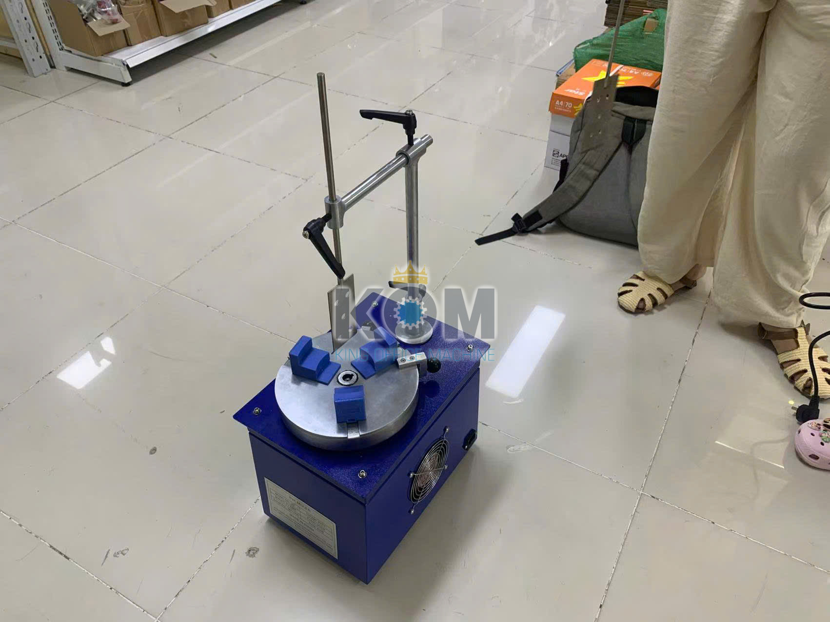 Máy trộn mực mini M4 (5kg) 6 may tron muc in offset M4