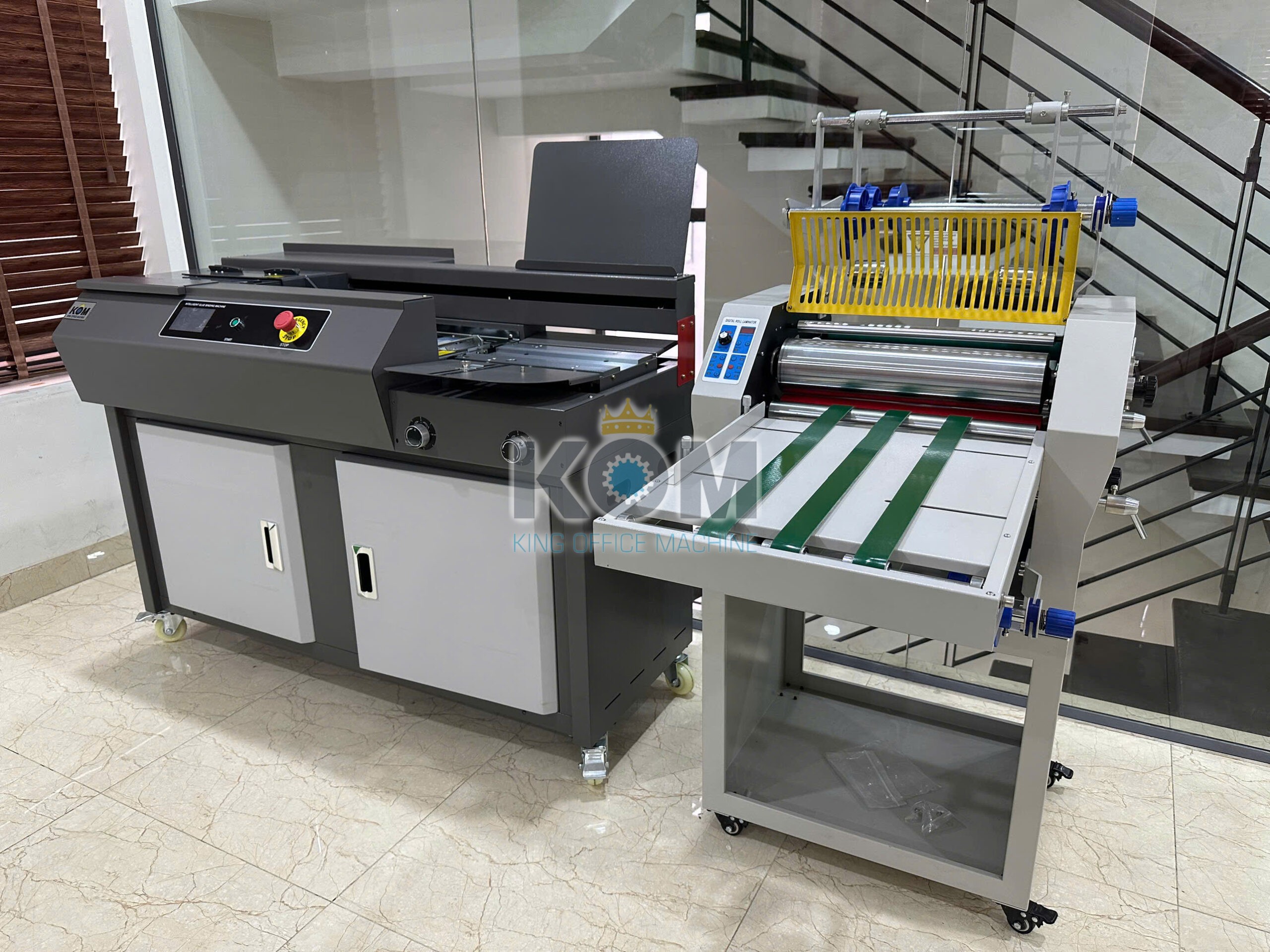 Máy vào bìa keo nhiệt và máy cán màng giá rẻ