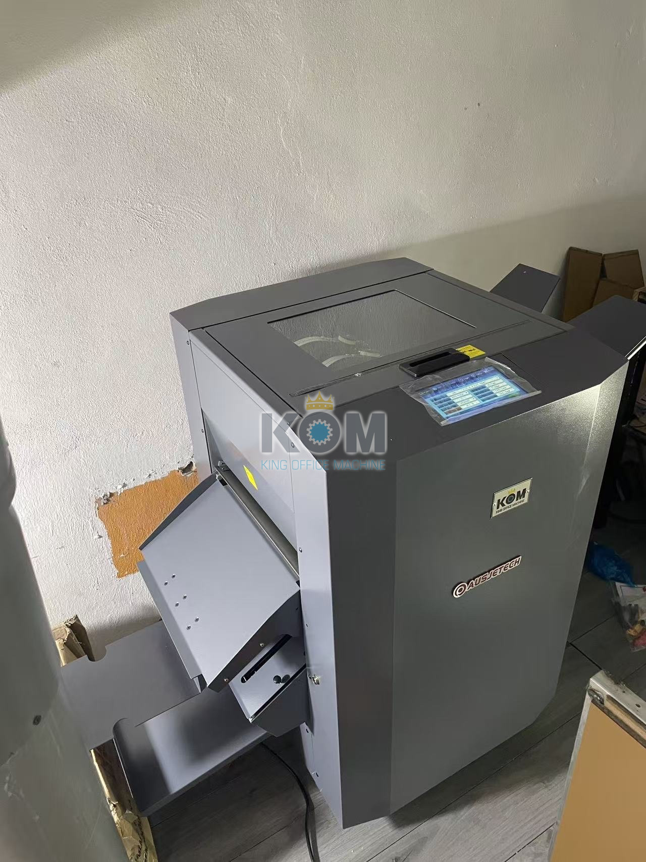 Máy đóng ghim và gấp catalogue 16 may gap va ghim catalogue BM185