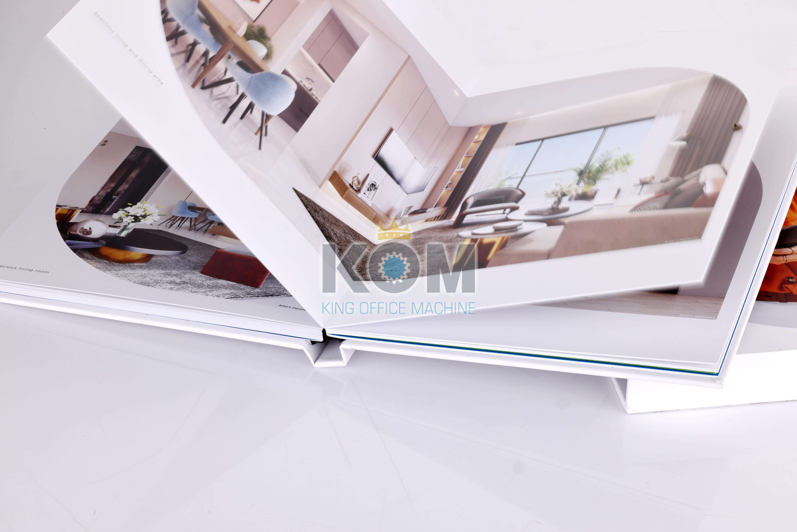 Máy làm album mở phẳng bán tự động 1 album mo phang scaled