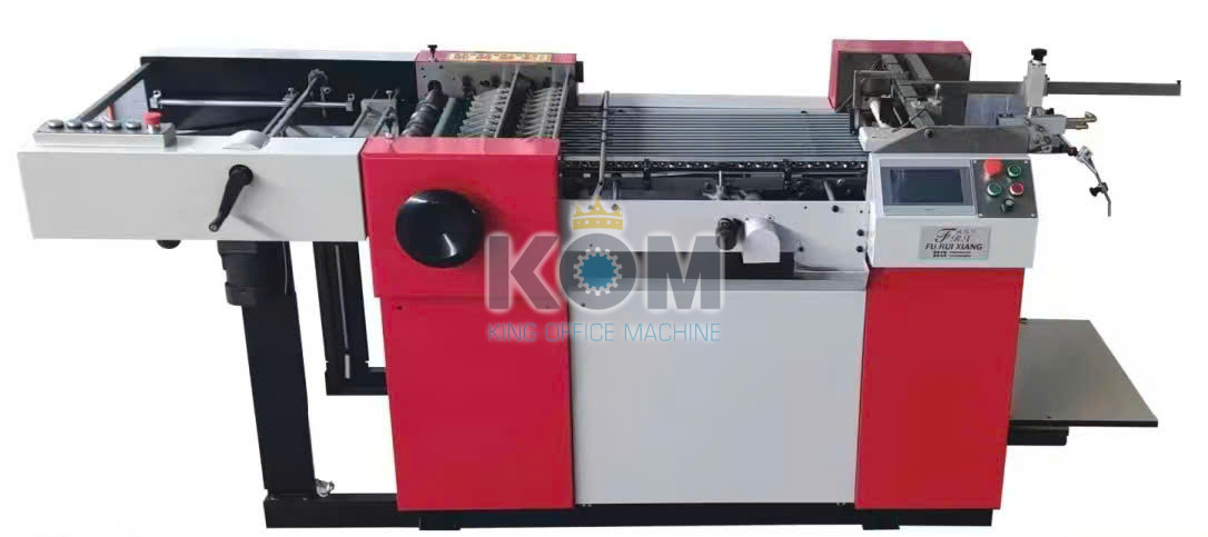 Máy rọc decal cấn gân rãnh xé tự động