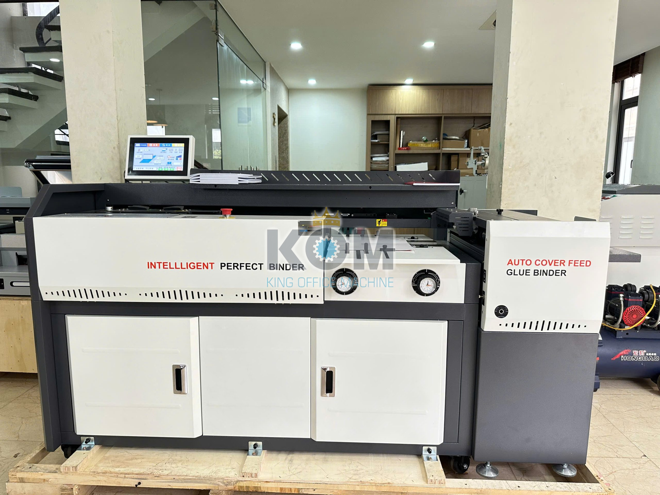 Máy vào bìa keo nhiệt tự động H10F