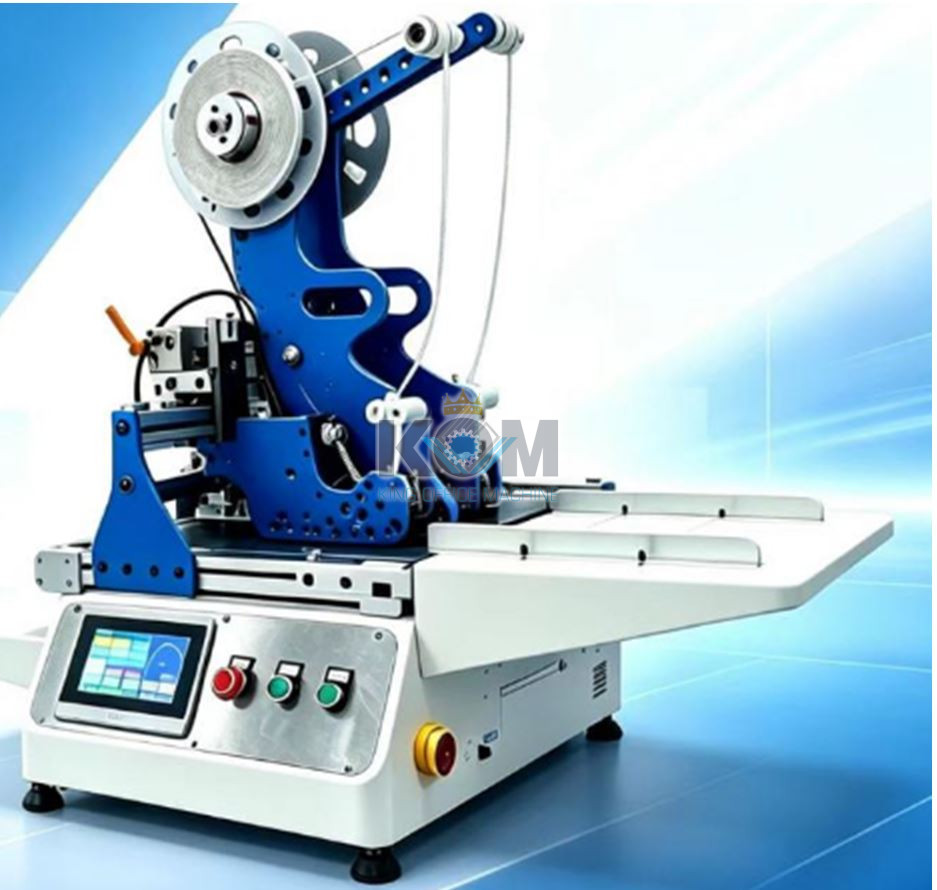 Máy dán băng dính 2 mặt để bàn 2 đầu servo