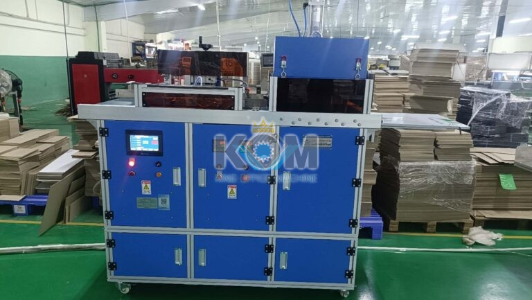 Máy ép gân sách bìa cứng
