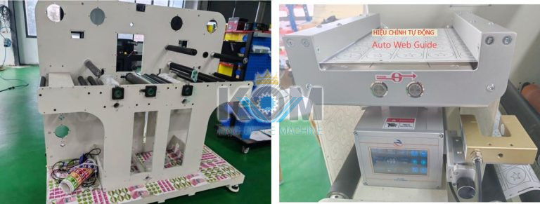 Máy bế tem nhãn kỹ thuật số 6 đầu 6 May be tem nhan KTS
