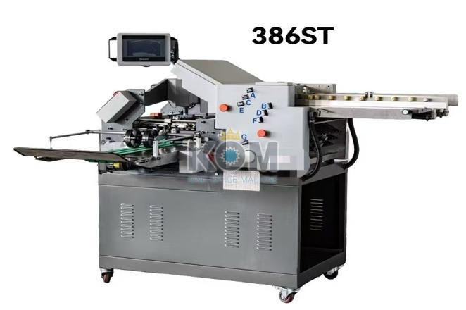 Máy gấp giấy tự động 6 vạch 1 dao